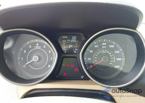 2013 Hyundai Elantra Gls z USA, uszkodzony, nr VIN 5NPDH4AE4DH399287